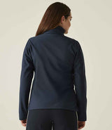 Regatta Ladies Octagon II Soft Shell Jacket | Navy/Seal Grey thumbnail 2