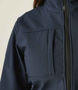 Regatta Ladies Octagon II Soft Shell Jacket | Navy/Seal Grey thumbnail 5