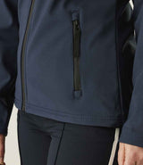 Regatta Ladies Octagon II Soft Shell Jacket | Navy/Seal Grey thumbnail 6