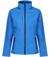 Regatta Ladies Octagon II Soft Shell Jacket | Oxford Blue/Black thumbnail 2