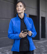Regatta Ladies Octagon II Soft Shell Jacket | Oxford Blue/Black thumbnail 1