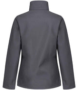 Regatta Ladies Octagon II Soft Shell Jacket | Seal Grey/Black thumbnail 2