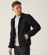 Regatta Omicron III Waterproof Fleece Jacket | Black/Black thumbnail 3