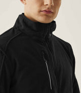 Regatta Omicron III Waterproof Fleece Jacket | Black/Black thumbnail 4