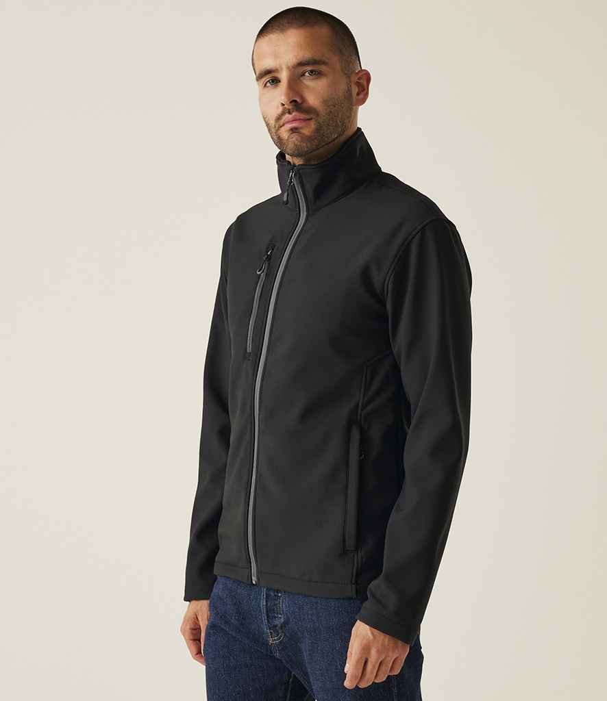 Regatta Honestly Made Recycled Soft Shell Jacket | Black