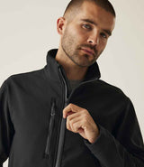 Regatta Honestly Made Recycled Soft Shell Jacket | Black thumbnail 4