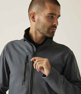 Regatta Honestly Made Recycled Soft Shell Jacket | Seal Grey thumbnail 4