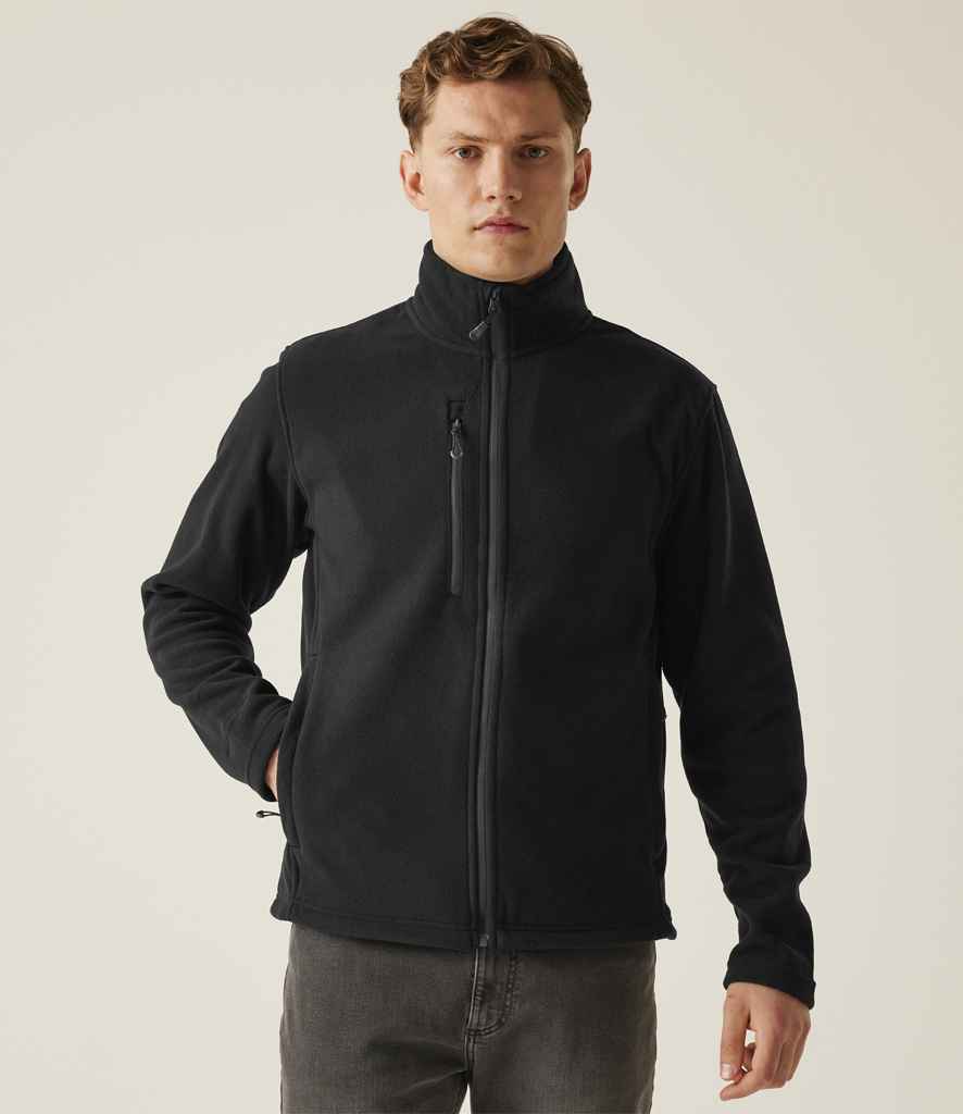 Regatta Honestly Made Recycled Fleece Jacket | Black