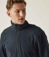 Regatta Honestly Made Recycled Half Zip Fleece | Navy thumbnail 4