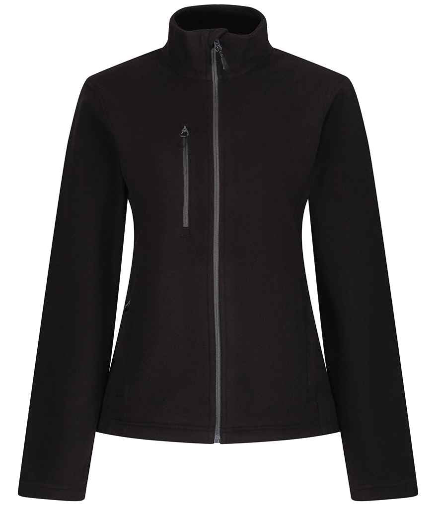 Regatta Honestly Made Ladies Recycled Fleece Jacket | Black