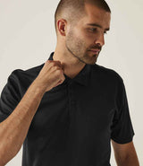 Regatta Honestly Made Recycled Polo Shirt | Black thumbnail 1