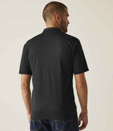 Regatta Honestly Made Recycled Polo Shirt | Black thumbnail 2