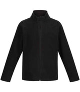 Regatta Kids Brigade II Micro Fleece Jacket | Black thumbnail 1