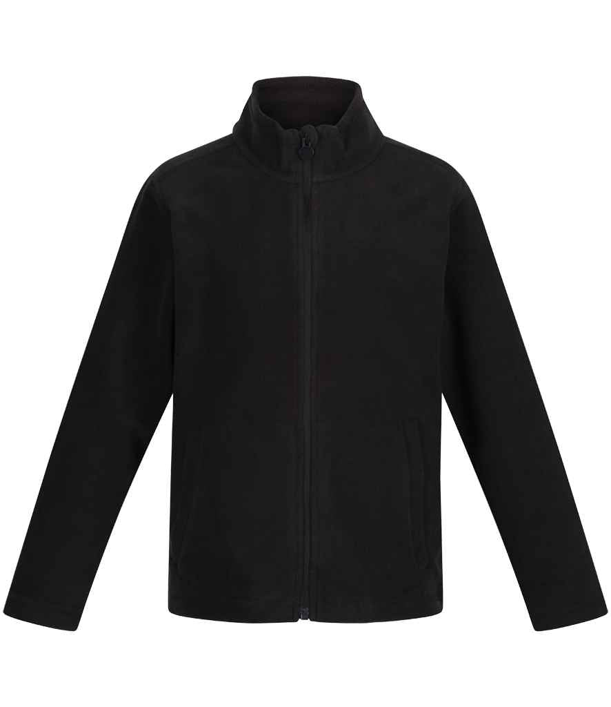 Regatta Kids Brigade II Micro Fleece Jacket | Black