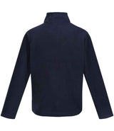 Regatta Kids Brigade II Micro Fleece Jacket | Navy thumbnail 3