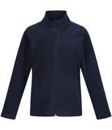 Regatta Kids Brigade II Micro Fleece Jacket | Navy thumbnail 2