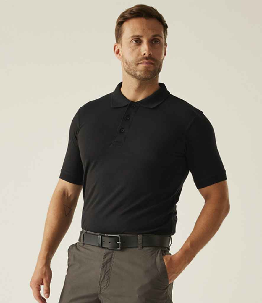 Regatta Classic Piqué Polo Shirt | Black