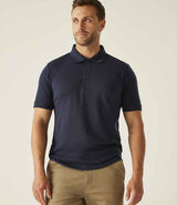 Regatta Classic Piqué Polo Shirt | Navy thumbnail 1