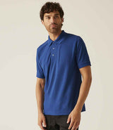 Regatta Classic Piqué Polo Shirt | Royal Blue thumbnail 3