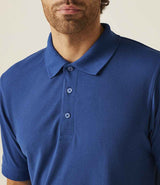 Regatta Classic Piqué Polo Shirt | Royal Blue thumbnail 4