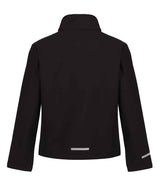 Regatta Kids Ablaze Soft Shell Jacket | Black/Black thumbnail 6