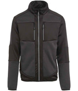 Regatta E-Volve Unisex Knit Effect Midlayer Top | Ash/Black thumbnail 6