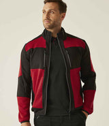 Regatta E-Volve Unisex Knit Effect Midlayer Top | Classic Red/Black thumbnail 4