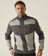 Regatta E-Volve Unisex Knit Effect Midlayer Top | Mineral Grey/Ash thumbnail 1