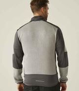 Regatta E-Volve Unisex Knit Effect Midlayer Top | Mineral Grey/Ash thumbnail 2