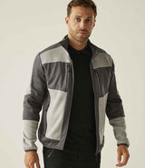 Regatta E-Volve Unisex Knit Effect Midlayer Top | Mineral Grey/Ash thumbnail 4