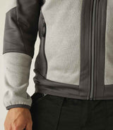 Regatta E-Volve Unisex Knit Effect Midlayer Top | Mineral Grey/Ash thumbnail 6