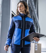 Regatta E-Volve Unisex Knit Effect Midlayer Top | Strong Blue/Navy thumbnail 2