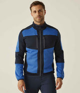 Regatta E-Volve Unisex Knit Effect Midlayer Top | Strong Blue/Navy thumbnail 4