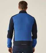 Regatta E-Volve Unisex Knit Effect Midlayer Top | Strong Blue/Navy thumbnail 5