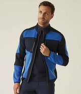 Regatta E-Volve Unisex Knit Effect Midlayer Top | Strong Blue/Navy thumbnail 6