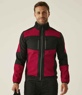 Regatta E-Volve Unisex Two Layer Soft Shell Jacket | Classic Red/Black thumbnail 1
