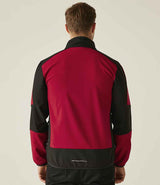 Regatta E-Volve Unisex Two Layer Soft Shell Jacket | Classic Red/Black thumbnail 2
