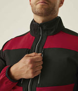 Regatta E-Volve Unisex Two Layer Soft Shell Jacket | Classic Red/Black thumbnail 4