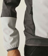 Regatta E-Volve Unisex Two Layer Soft Shell Jacket | Mineral Grey/Ash thumbnail 6