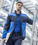 Regatta E-Volve Unisex Two Layer Soft Shell Jacket | Strong Blue/Navy thumbnail 3