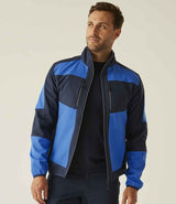 Regatta E-Volve Unisex Two Layer Soft Shell Jacket | Strong Blue/Navy thumbnail 6