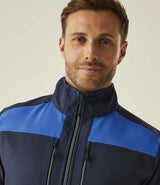 Regatta E-Volve Unisex Two Layer Soft Shell Jacket | Strong Blue/Navy thumbnail 7