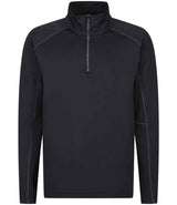 Regatta Core Stretch Half Zip Midlayer Top | Black thumbnail 3