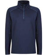 Regatta Core Stretch Half Zip Midlayer Top | Navy thumbnail 2