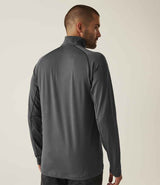 Regatta Core Stretch Half Zip Midlayer Top | Seal Grey thumbnail 2
