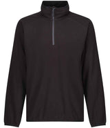 Regatta Navigate Half Zip Fleece | Black/Seal Grey thumbnail 4
