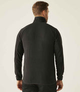 Regatta Navigate Half Zip Fleece | Black/Seal Grey thumbnail 2