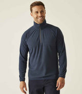 Regatta Navigate Half Zip Fleece | Navy/Seal Grey thumbnail 1