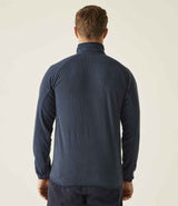 Regatta Navigate Half Zip Fleece | Navy/Seal Grey thumbnail 2