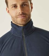 Regatta Navigate Half Zip Fleece | Navy/Seal Grey thumbnail 3